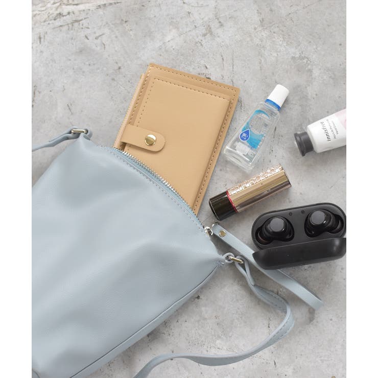 ミニバック スマホショルダー 小物入れ パステル 内ポケット | ad thie | 詳細画像8 