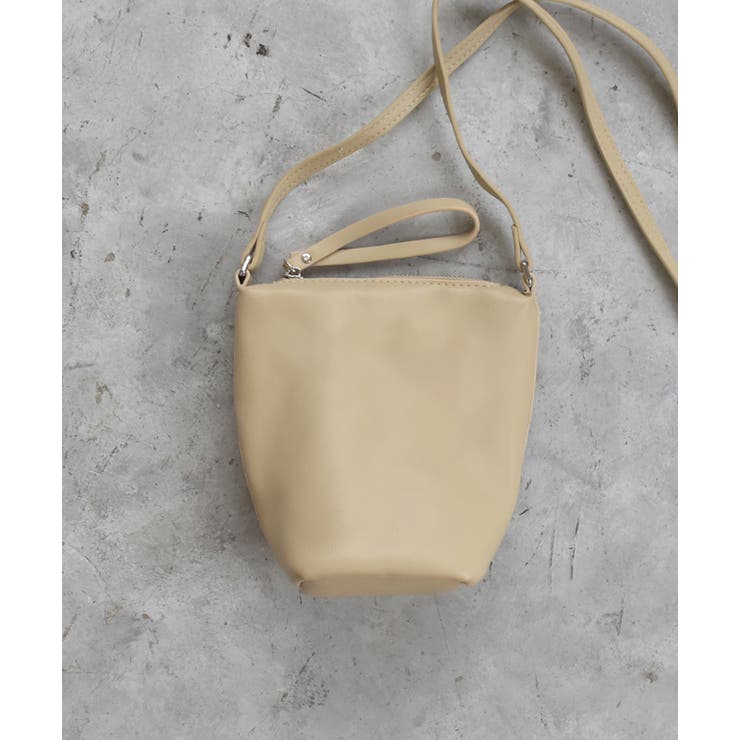 モカ | ミニバック スマホショルダー 小物入れ パステル 内ポケット | ad thie