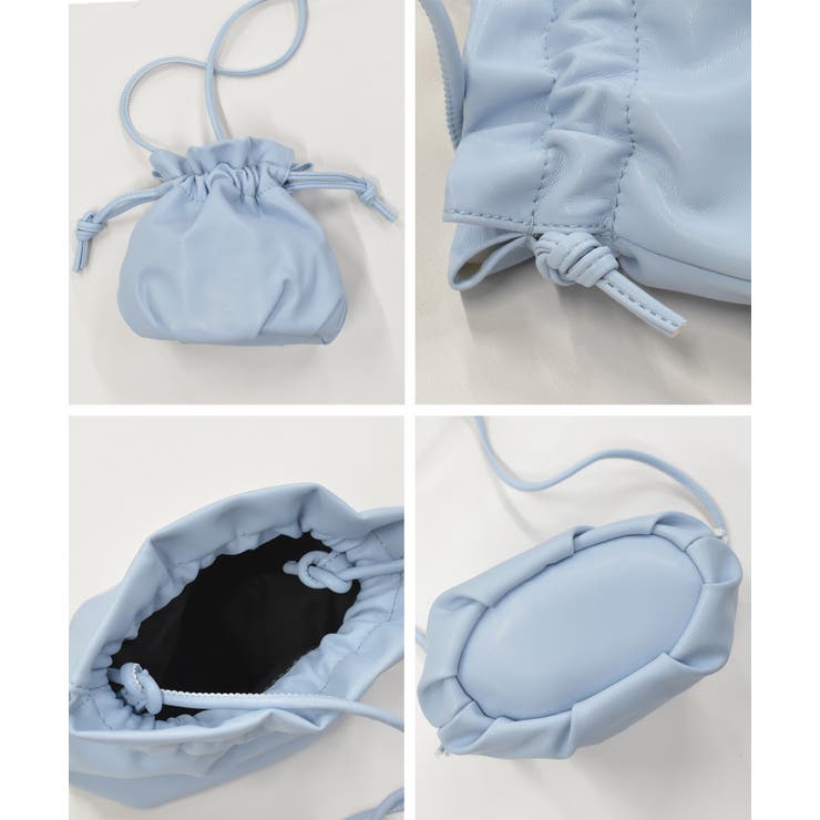 ミニショルダー バッグ 巾着 カラー カラフル | ad thie | 詳細画像25 