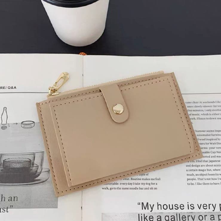 ベージュ | ２つ口ミニ財布 | ad thie