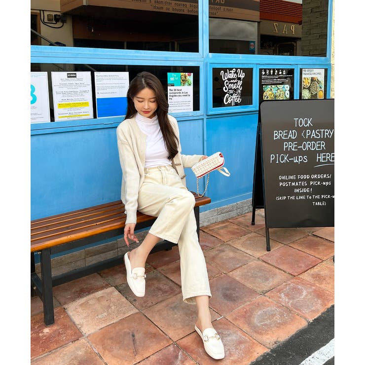 スクエアミュールスリッパローファー | ad thie | 詳細画像11 