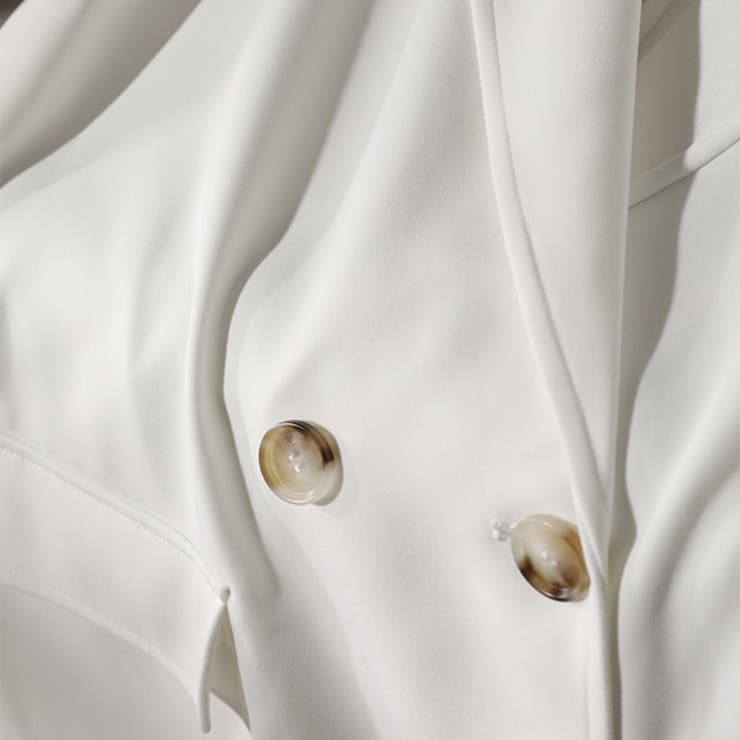 ビックポケット テーラードダブルベスト | ad thie | 詳細画像9 