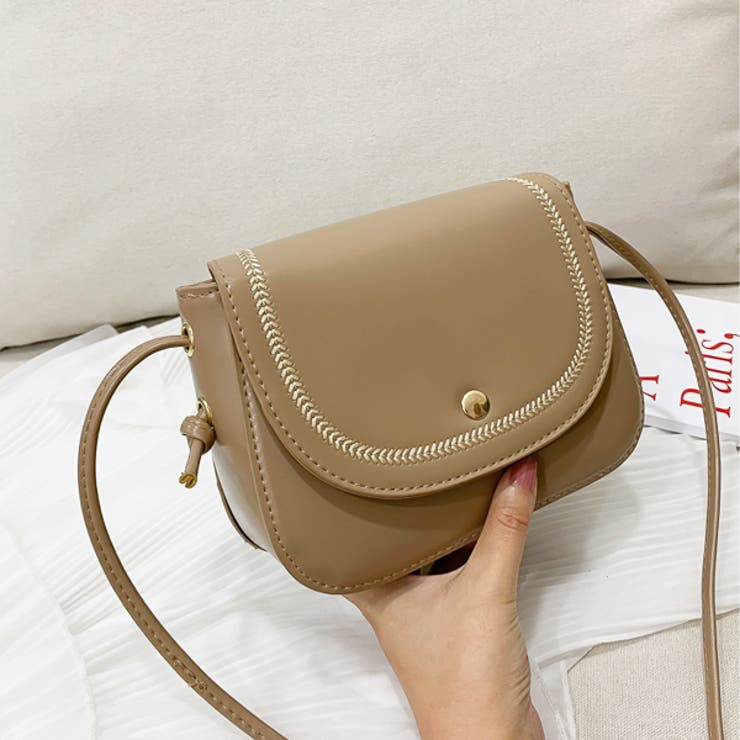 ヴィンテージ風 ステッチ ミニショルダーバッグ | ad thie | 詳細画像19 