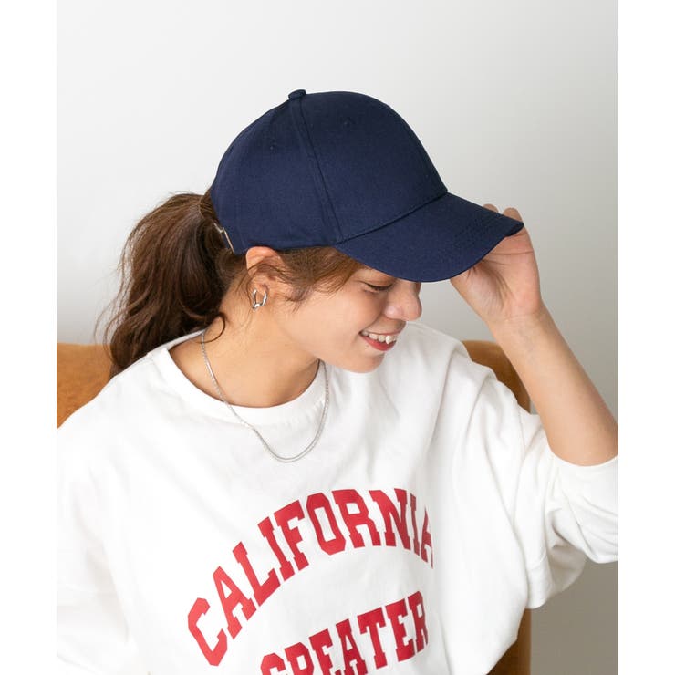 ネイビー | 7colors無地シンプルコットンキャップ | ad thie