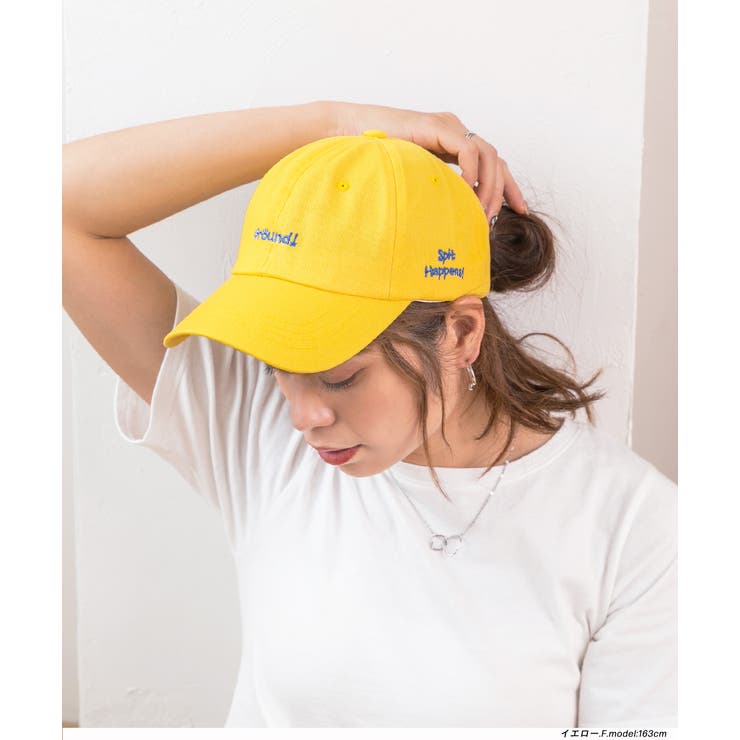 コットン100% 刺繍ロゴキャップ カラフル | ad thie | 詳細画像15 