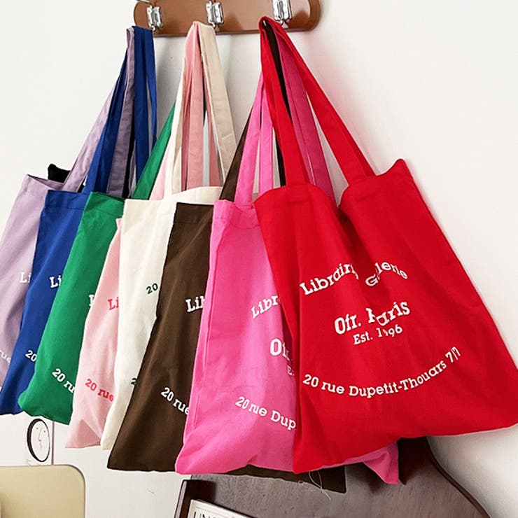 12colors キャンバスロゴトート | ad thie | 詳細画像14 