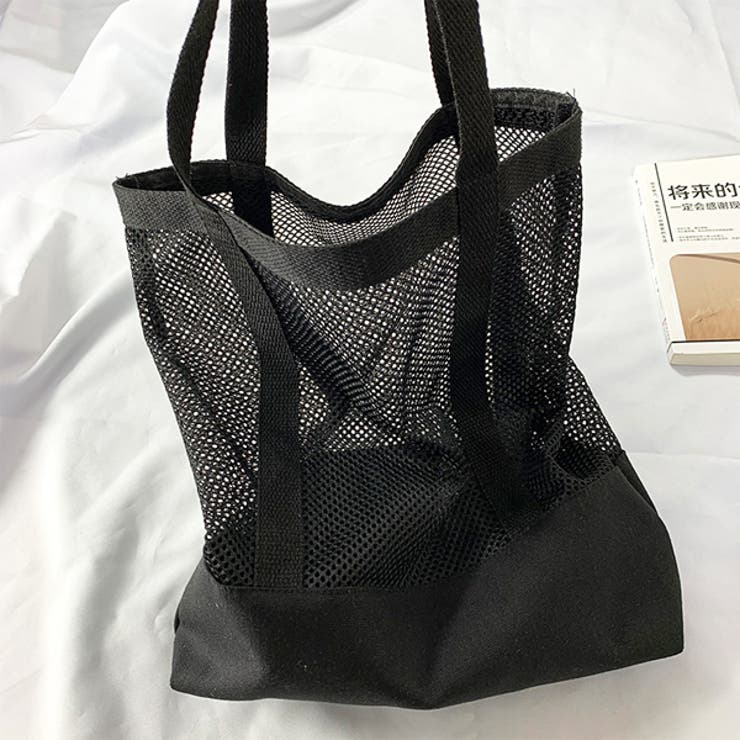 メッシュキャンバスA4サイズマルチトートBAG | ad thie | 詳細画像6 