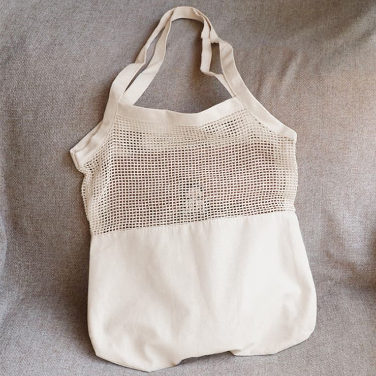 コットンメッシュトートバッグ | ad thie | 詳細画像2 