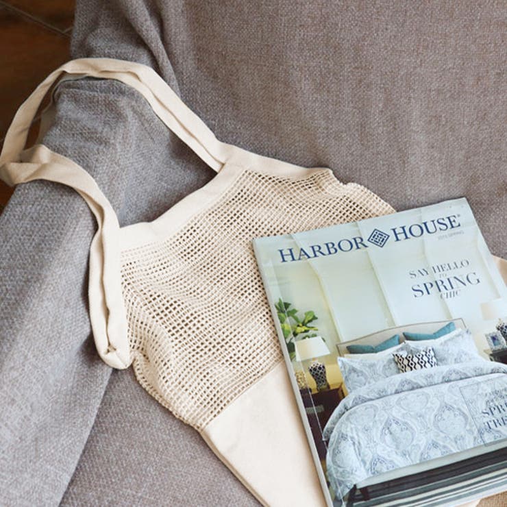 コットンメッシュトートバッグ | ad thie | 詳細画像3 