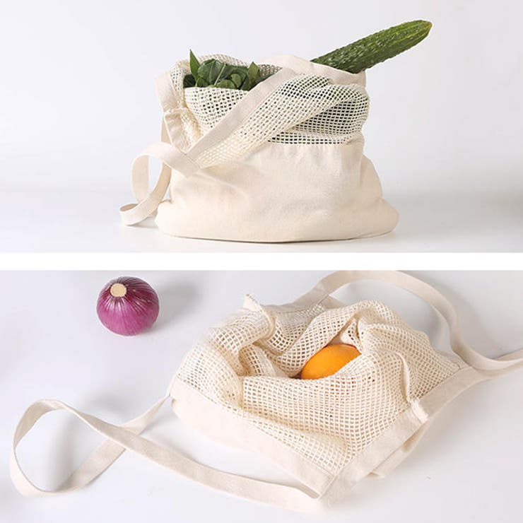 コットンメッシュトートバッグ | ad thie | 詳細画像8 