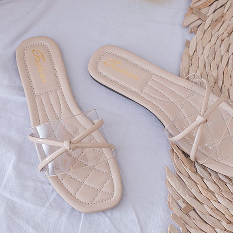 クロスインステップバンド クロスリボンサンダル | ad thie | 詳細画像10 