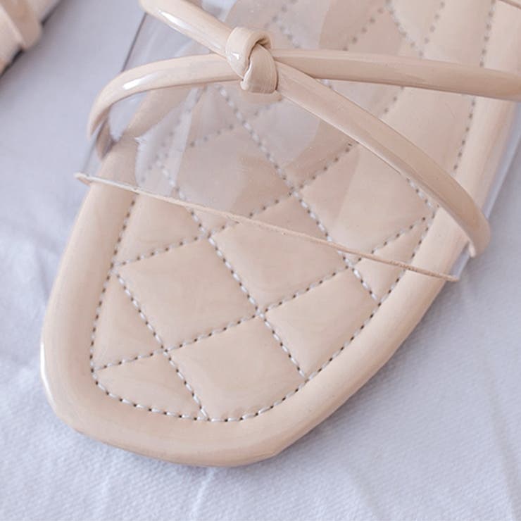 クロスインステップバンド クロスリボンサンダル | ad thie | 詳細画像19 