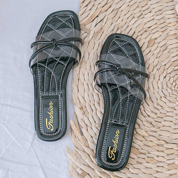 クロスインステップバンド クロスリボンサンダル | ad thie | 詳細画像6 