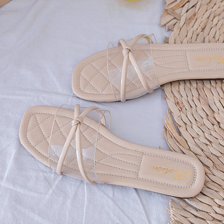 クロスインステップバンド クロスリボンサンダル | ad thie | 詳細画像9 