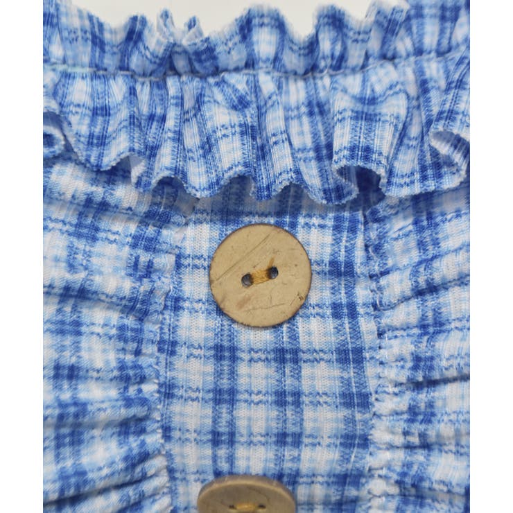 タンキニ セパレート チェックフリルビキニ | ad thie | 詳細画像6 