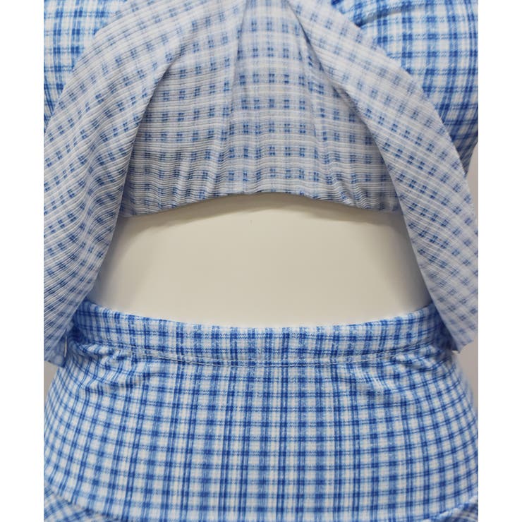 タンキニ セパレート チェックフリルビキニ | ad thie | 詳細画像7 