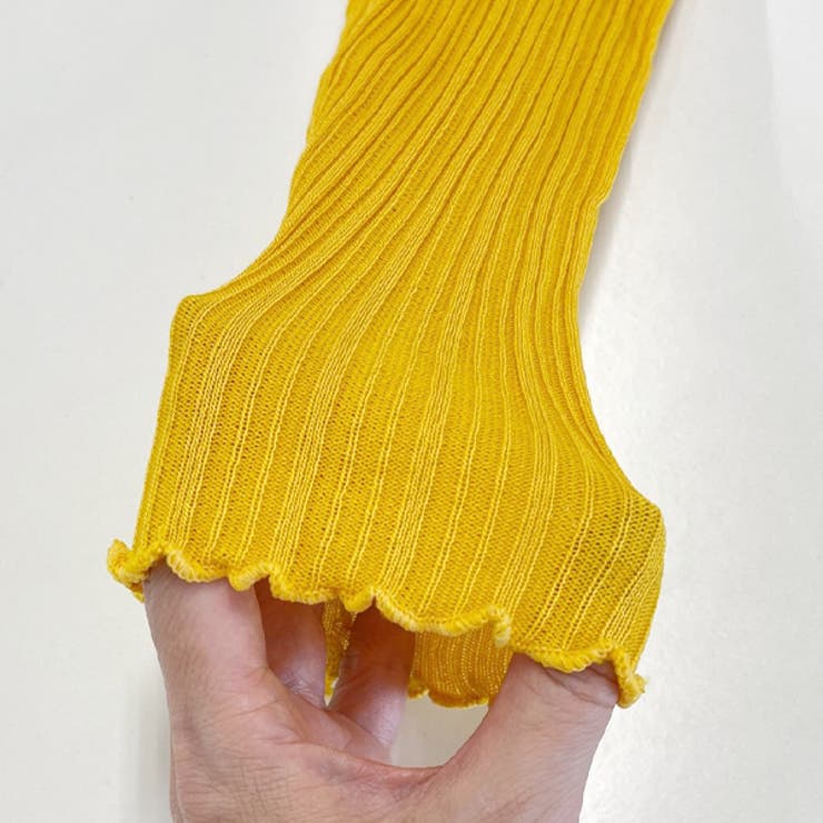 フリルメローランダムリブカーディガン | ad thie | 詳細画像17 