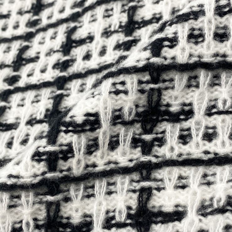 インナー＆カーディガン ツイードニット2点セット | ad thie | 詳細画像7 