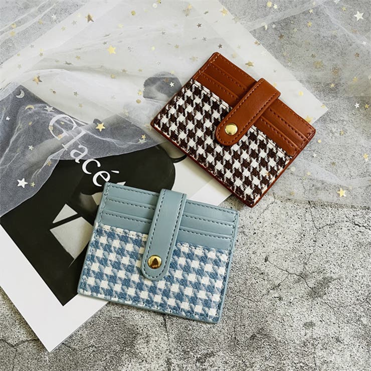 スマートライトウエイト 千鳥柄カードケース | ad thie | 詳細画像2 