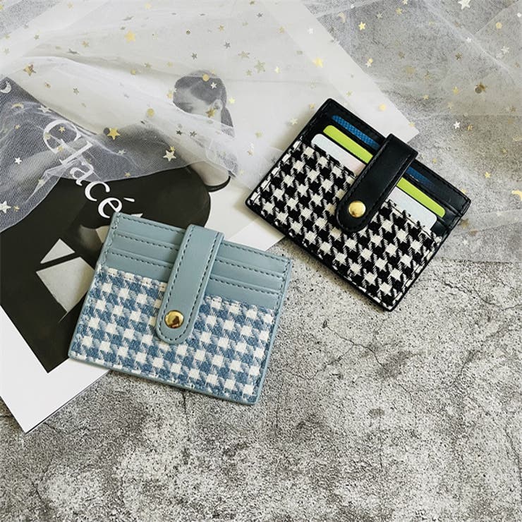 スマートライトウエイト 千鳥柄カードケース | ad thie | 詳細画像4 