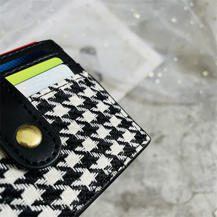 スマートライトウエイト 千鳥柄カードケース | ad thie | 詳細画像5 