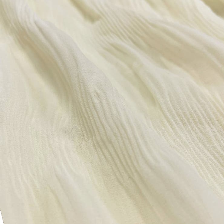 マジョリカプリーツ ジョーゼット シアーシャツ | ad thie | 詳細画像14 