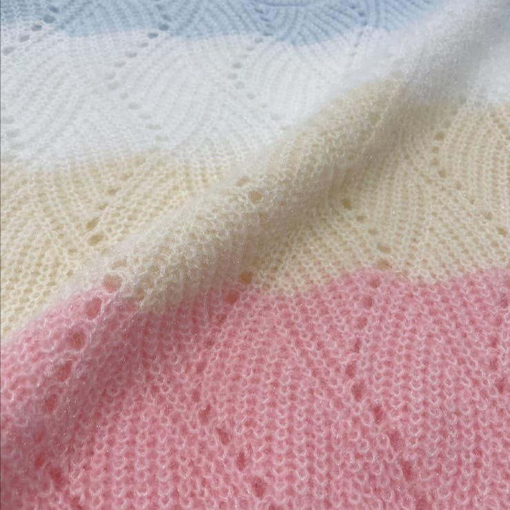 グラデーションニットプルオーバー ゆったり 柔らか | ad thie | 詳細画像14 