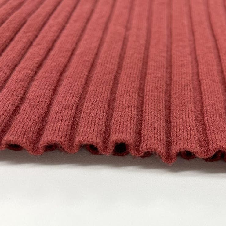 メローネック 袖フレアリブニット | ad thie | 詳細画像15 