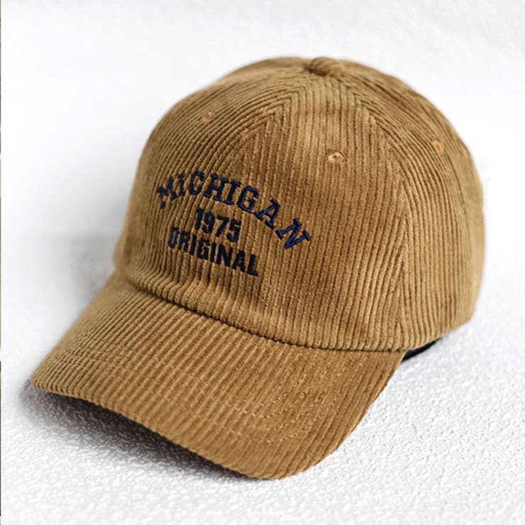 コーデュロイ・刺繍ロゴ ベースボールキャップ  | ad thie | 詳細画像17 