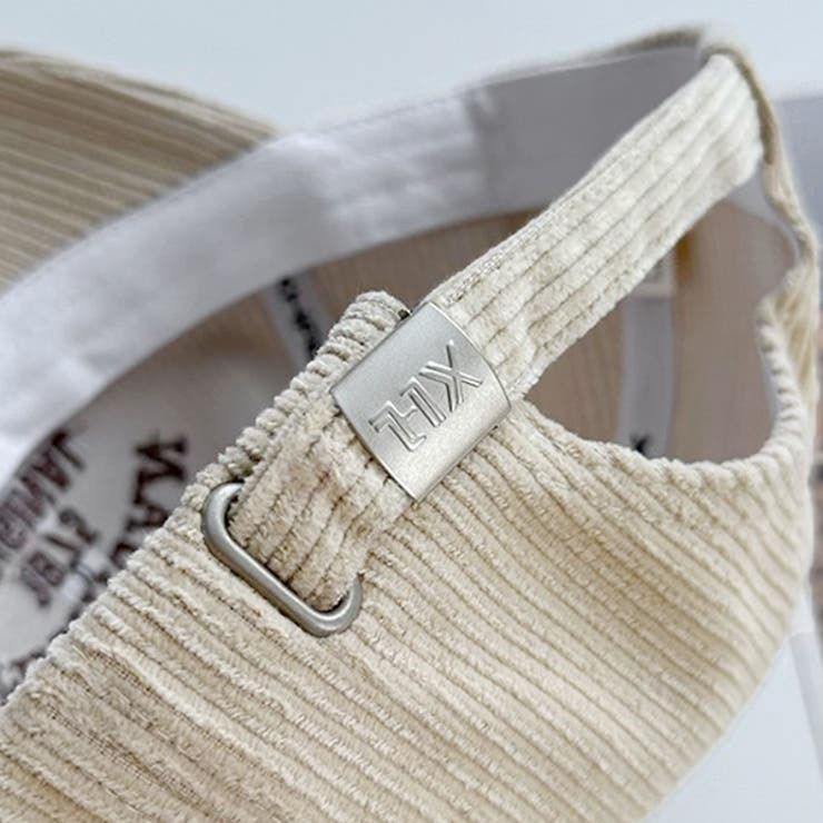 コーデュロイ・刺繍ロゴ ベースボールキャップ  | ad thie | 詳細画像5 