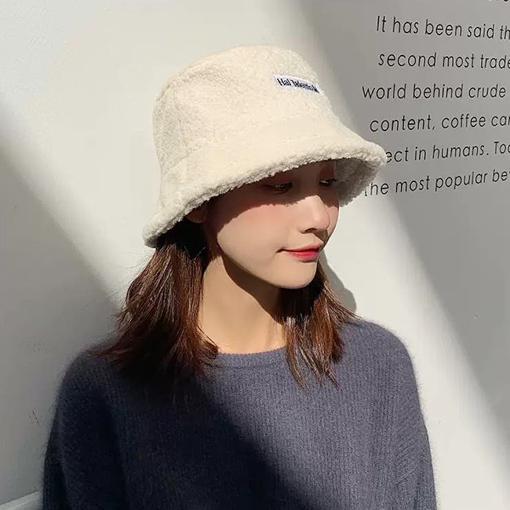 レタリングロゴ ボアバケットハット | ad thie | 詳細画像10 