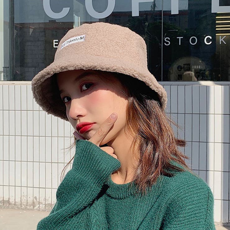 レタリングロゴ ボアバケットハット | ad thie | 詳細画像13 