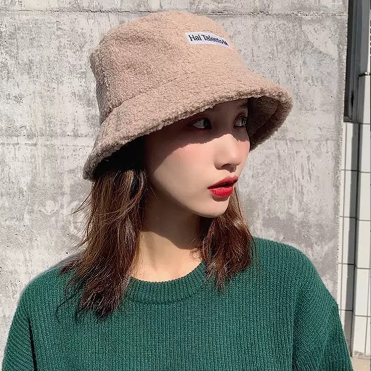 レタリングロゴ ボアバケットハット | ad thie | 詳細画像14 