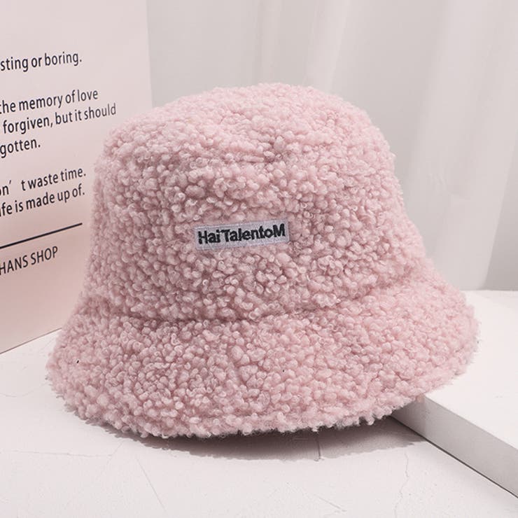 レタリングロゴ ボアバケットハット | ad thie | 詳細画像15 