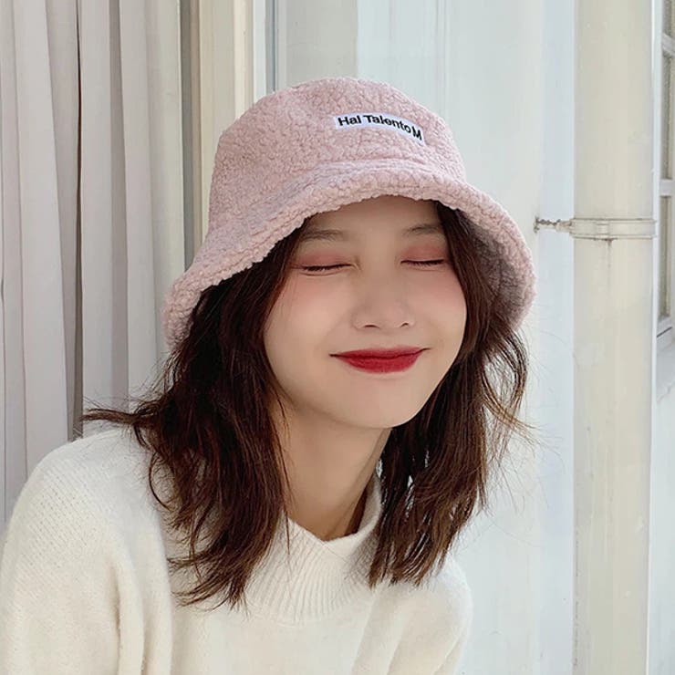 レタリングロゴ ボアバケットハット | ad thie | 詳細画像16 