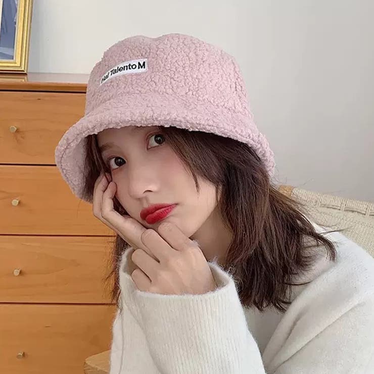 レタリングロゴ ボアバケットハット | ad thie | 詳細画像17 