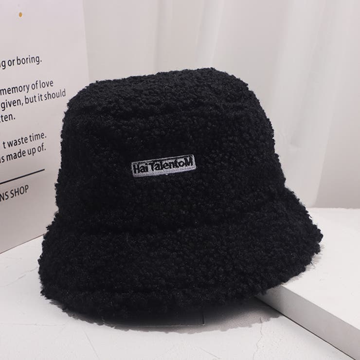 レタリングロゴ ボアバケットハット | ad thie | 詳細画像18 