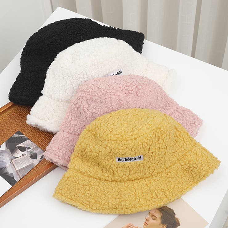 レタリングロゴ ボアバケットハット | ad thie | 詳細画像25 