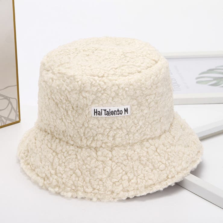 レタリングロゴ ボアバケットハット | ad thie | 詳細画像6 