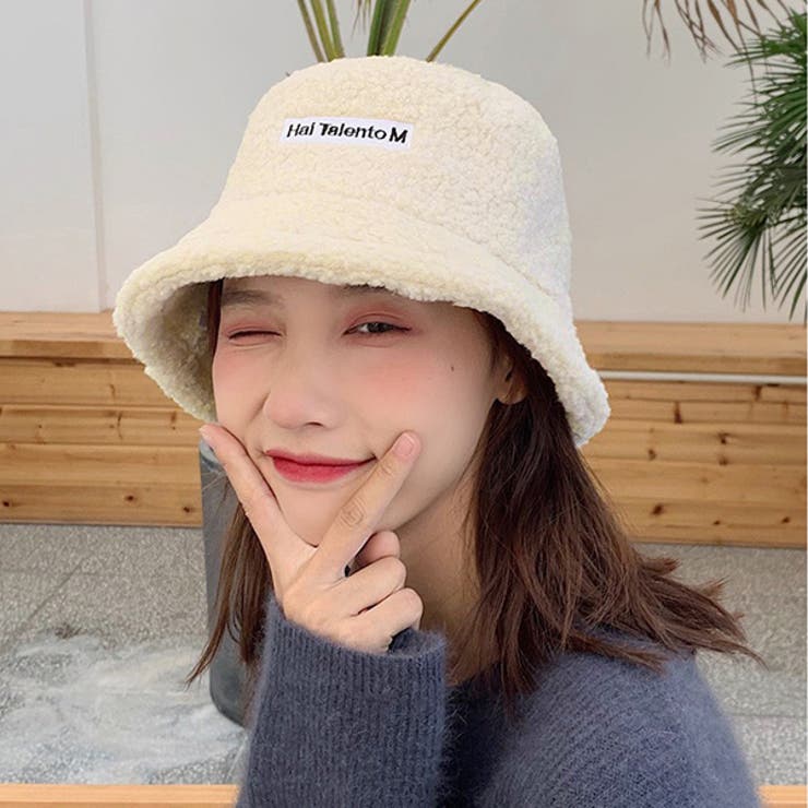 レタリングロゴ ボアバケットハット | ad thie | 詳細画像9 