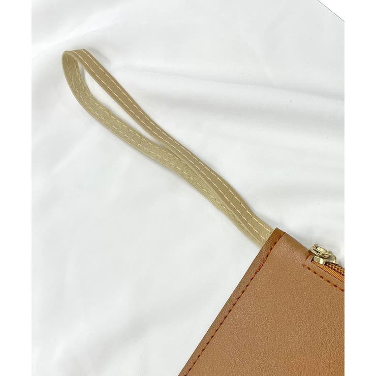 ミニポーチ付き エコレザー トートバッグ | ad thie | 詳細画像20 