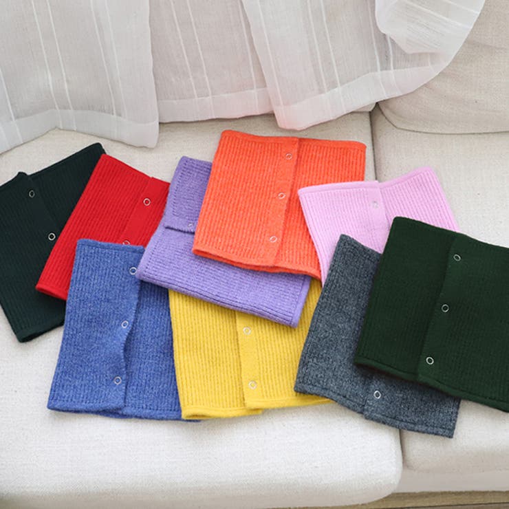 カラー豊富 ニットネックウォーマー | ad thie | 詳細画像10 