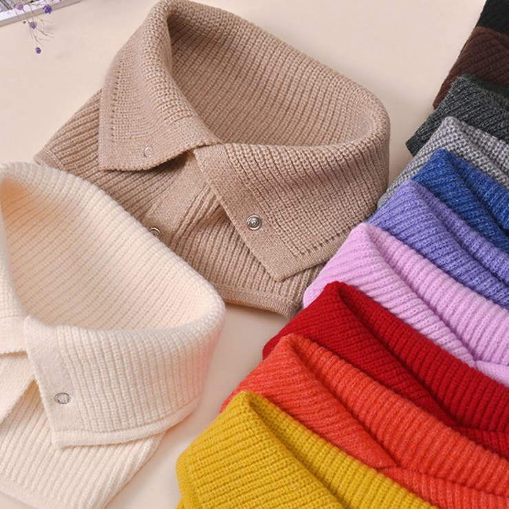 カラー豊富 ニットネックウォーマー | ad thie | 詳細画像7 