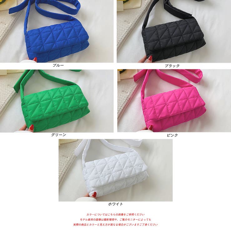 キルティング・スクエア型 ショルダーバッグ[品番：ADEW0003974]｜ad