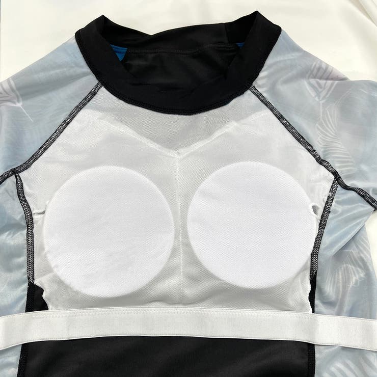 リーフ柄・セパレート ラッシュガード | ad thie | 詳細画像6 