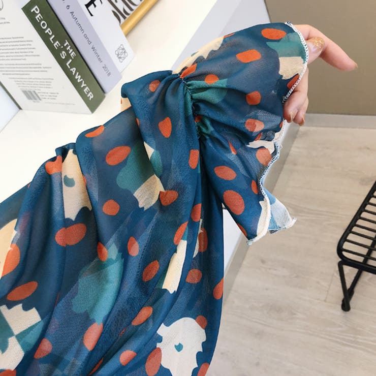 アソートパターン シアーボリュームボレロ | ad thie | 詳細画像11 