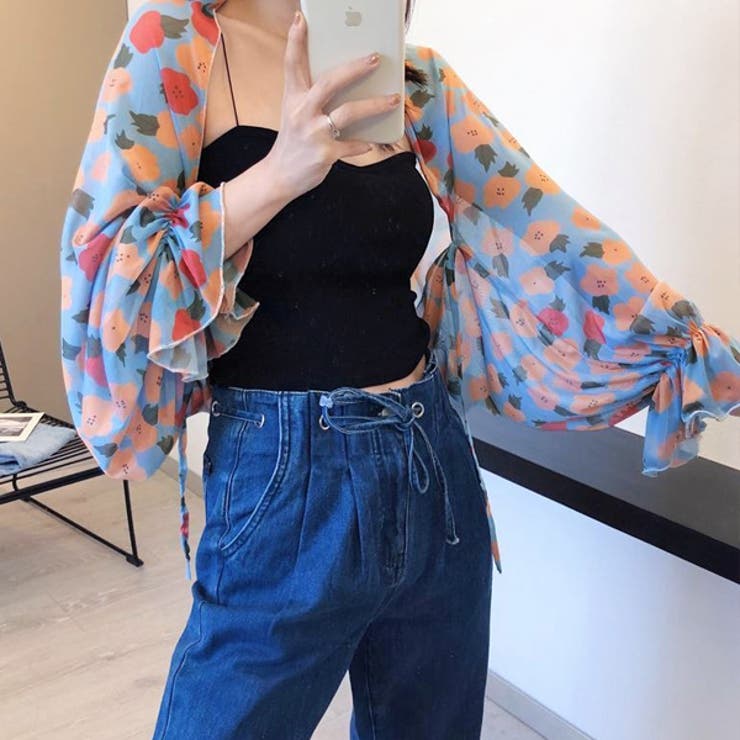 アソートパターン シアーボリュームボレロ | ad thie | 詳細画像15 