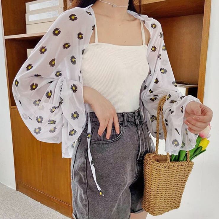 アソートパターン シアーボリュームボレロ | ad thie | 詳細画像8 