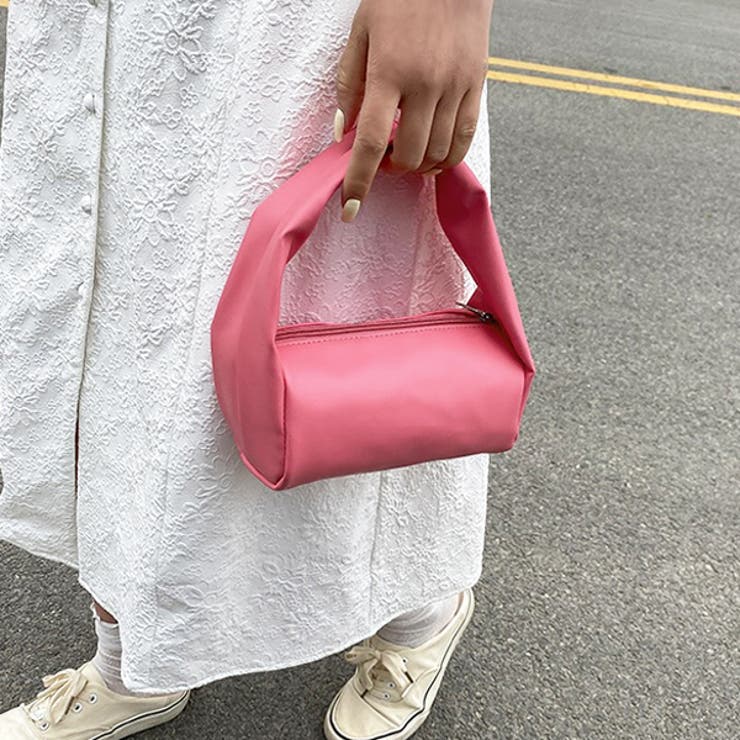 エコレザー・カラー ハンドバッグ | ad thie | 詳細画像12 