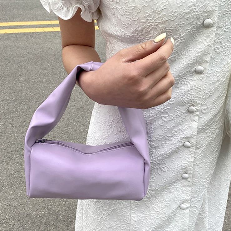 エコレザー・カラー ハンドバッグ | ad thie | 詳細画像17 